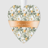 Oranges florales romantiques Sicile Italienne (devant)