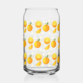 Oranges mignonnes et fleurs blanches (Gauche)