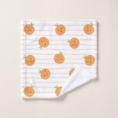Oranges mignonnes Impression - Ensemble de serviet (Gant de toilette)