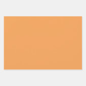 Oranges mignonnes Impression - Jeu de papier d'emb (Devant 3)