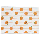 Oranges mignonnes Imprimer - Grand sac cadeau (Dos)