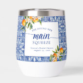 Oranges principales de Squeeze & Bleu Méditerranée (Arrière)