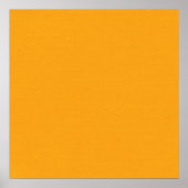 OrangeSolidPaper CREAMSICLE ORANJE SOLIDE KLEUR BA Poster (Voorkant)