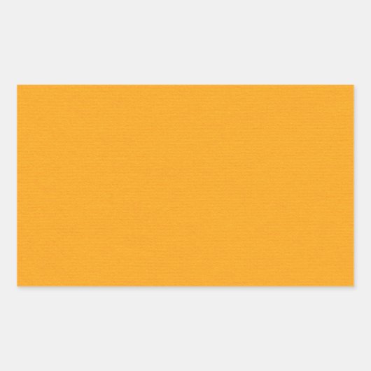 OrangeSolidPaper CREAMSICLE ORANJE SOLIDE KLEUR BA Rechthoekige Sticker (Voorkant)
