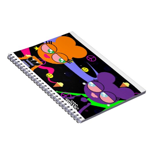 orangey et carnet pourpre de *smacked* de (Côté Droit)