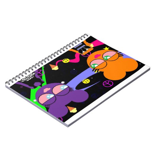 orangey et carnet pourpre de *smacked* de (Côté gauche)