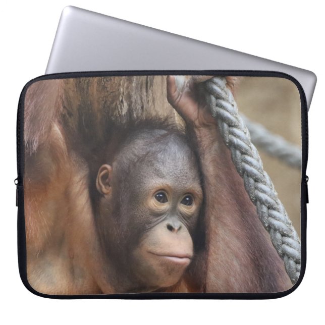OrangUtan 002 Laptop Sleeve (Voorkant)