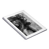 Orangutan#8-laptop Notitieboek (Rechterzijde)