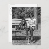 Orangutan and Boy - National Zoo Briefkaart (Voorkant / Achterkant)