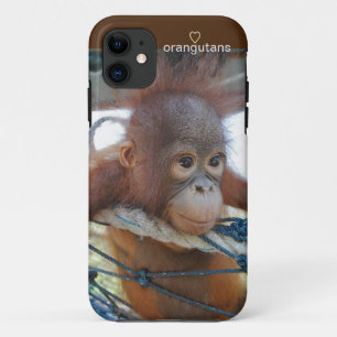 Orangutan Baby Doris iPhone 11 Hoesje
