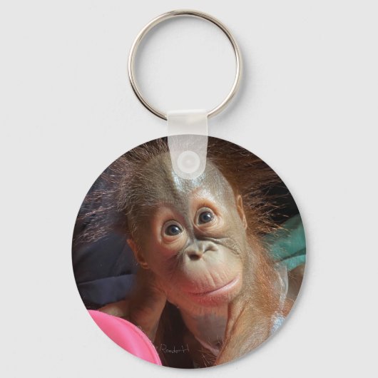 Orangutan Baby Sleutelhanger (Voorkant)