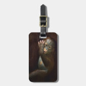 Orangutan Bagagelabel (Voorkant verticaal)