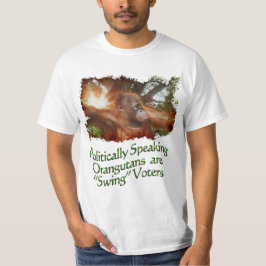 Orangutan & Borneo Oerwoud Funny Wildlife T-shirt