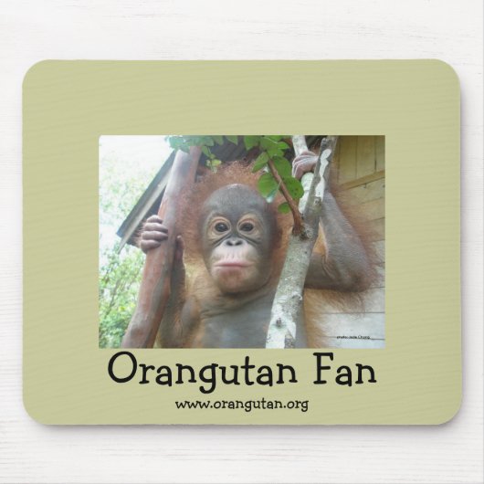 Orangutan Fan Muismat (Voorkant)