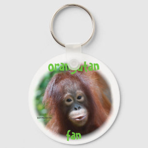 Orangutan Fan Sleutelhanger