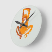 ORANGUTAN - Grafische wilde dieren - Aap Ronde Klok (Hoek)