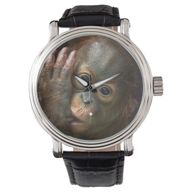 Orangutan Horloge (Voorkant)