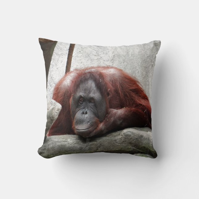 Orangutan Kussen (Voorkant)