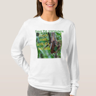 Orangutan Natuur Borneo T-shirt