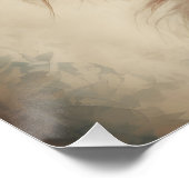 Orangutan no 6 Poster brillant (Coin)