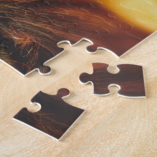 Orangutan Portrait, Jigsaw Puzzle (Côté)