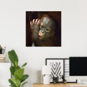 Orangutan Poster (Thuiskantoor)