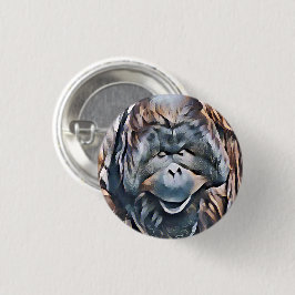 ORANGUTAN RONDE BUTTON 3,2 CM