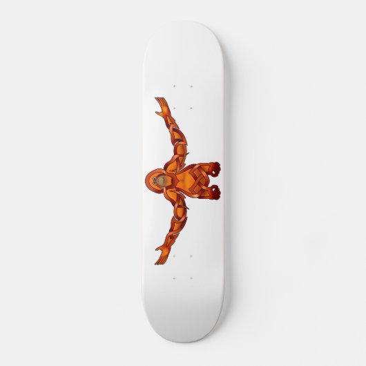 Orangutan Skateboard (Voorkant)