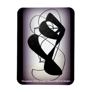 Orangutan Totem Magnet Magneet