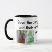 Orangutan Treehugger Mok (Links)
