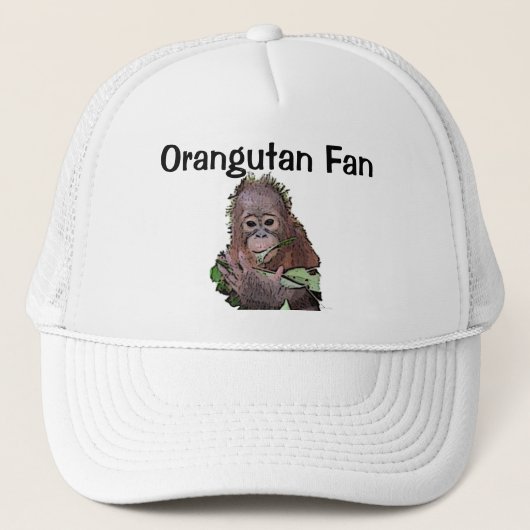 Orangutan Trucker Pet (Voorkant)