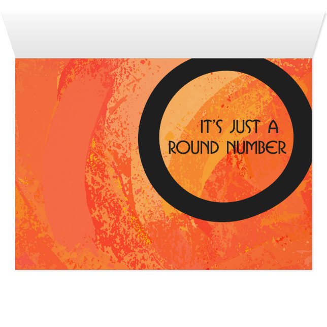 Oranje 60 decennium van de geboorte (Binenzijde Horizontaal (Onderkant))