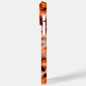 Oranje Abstract Case-Mate iPhone Case (Achterkant / Links)