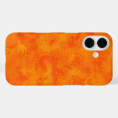 Oranje Abstract patroon Case-Mate iPhone Case (Achterkant (horizontaal))