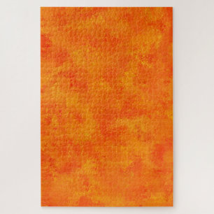 Oranje Abstract patroon Legpuzzel