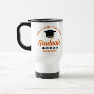 Oranje Afstuderen Custom Afstuderen Keepsake Reisbeker