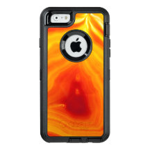 Oranje Ageante Otterbox-telefoondraagtas