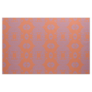 Oranje Amoba Monster Fabric Stof