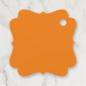 Oranje Aperol spritz vrijgezellenfeestje Bedankjes Labels (Achterkant)