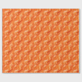 Oranje Aquarel Abstract  Cadeaupapier (Vlak)