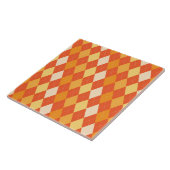 Oranje arsenaal tegeltje (Zijkant)