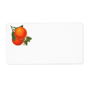 Oranje Art Label