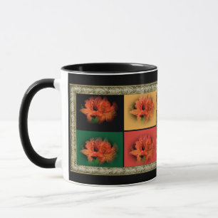 Oranje Azaleas Mok