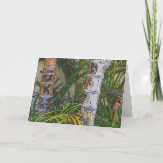 Oranje Bamboe Kaart (Voorkant)