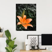 Oranje barst poster (Thuiskantoor)