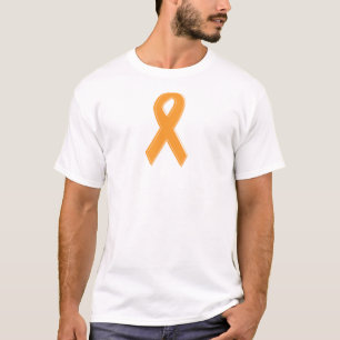 Oranje bewustmakingslint t-shirt