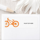 Oranje Bike Etiket (Insitu)