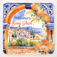 Oranje blauw azulejo talavera tegels vrijgezellenf