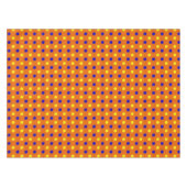 Oranje Blauw Geel Stippen Design Tafelkleed (Voorkant (Horizontaal))
