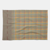 Oranje Blauw Rood Bruin Pset Theedoek (Horizontaal)